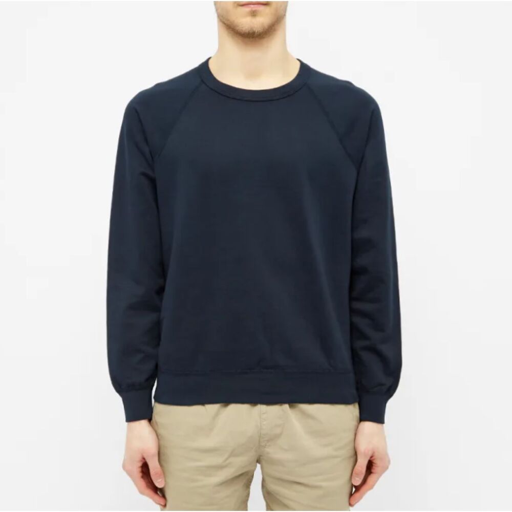 SAVE KHAKI SUPIMA FLEECE CREW SWEATER